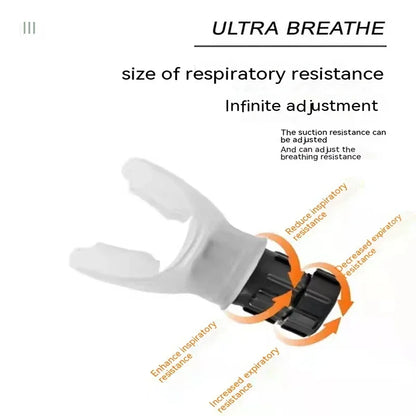 Portable Lung Trainer – Abdominal Breathing Exercise Equipment for Endurance & Fitness