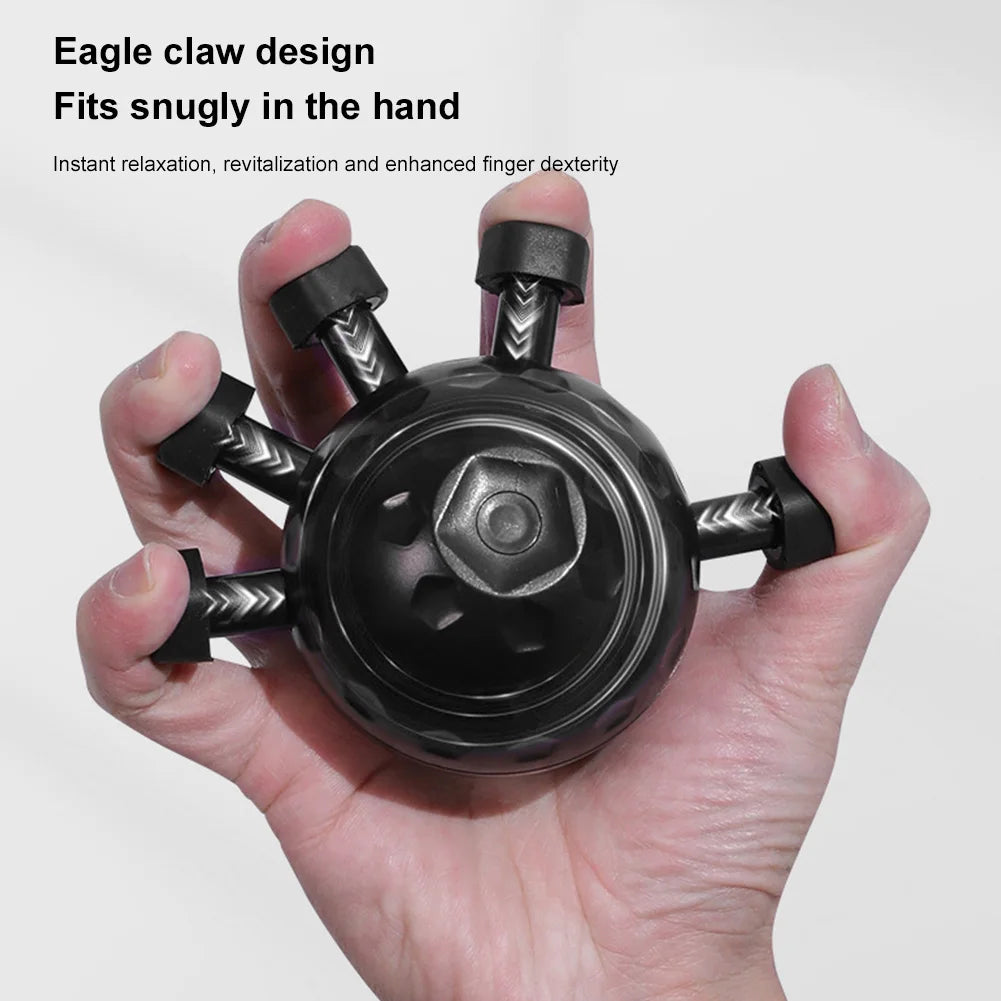 Hand Strength Ball Gripper – Ergonomic Finger Exerciser for Fitness & Rock Climbing