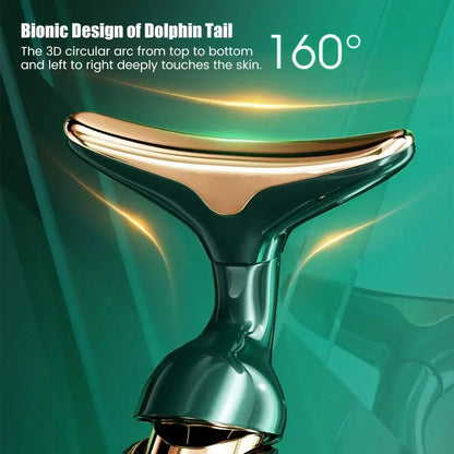 3-in-1 EMS Facial Lifting Device – Neck, Eye & Face Massager for Skin Tightening & Anti-Aging