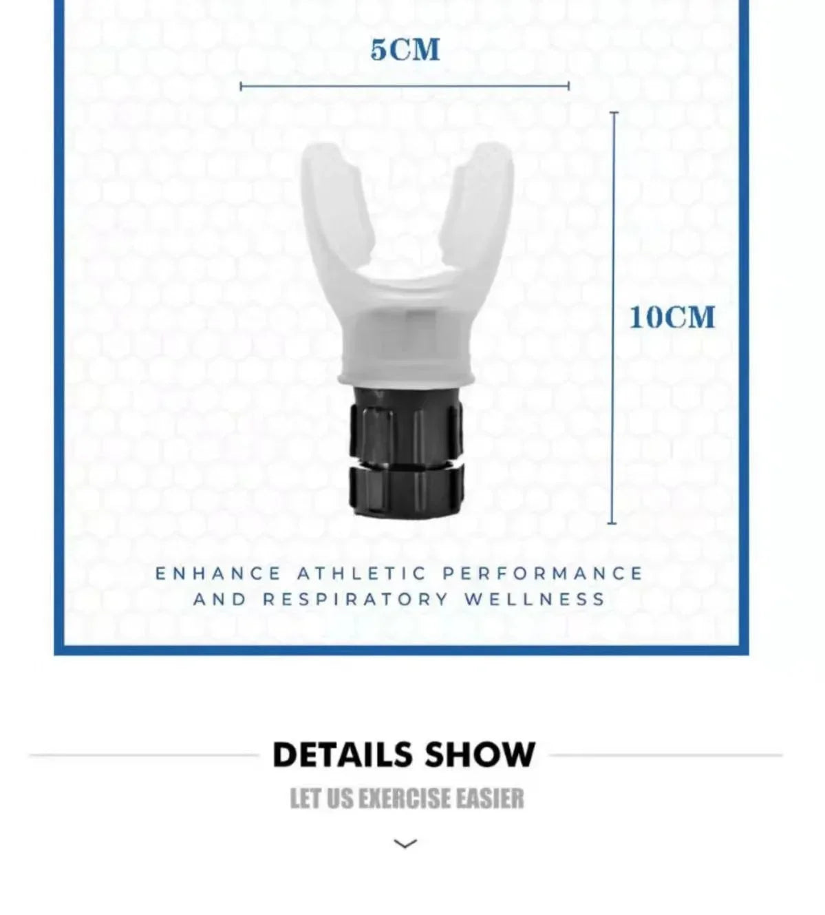 Portable Lung Trainer – Abdominal Breathing Exercise Equipment for Endurance & Fitness