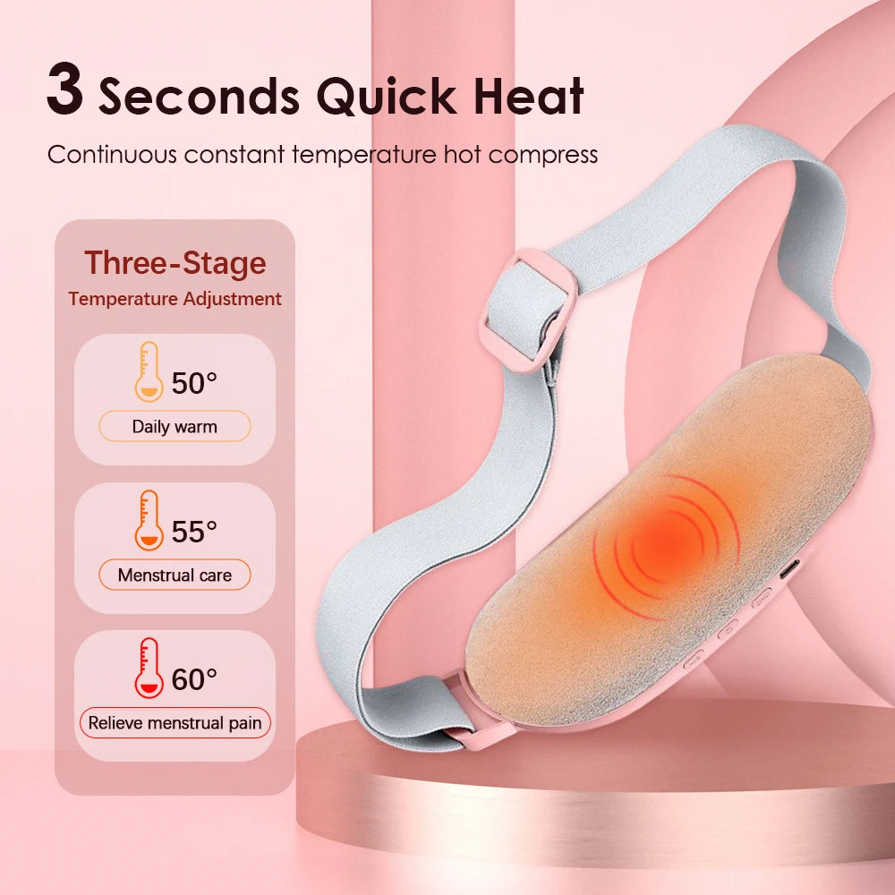 Menstrual Pain Relief Heating Belt – Hot Compress for Women