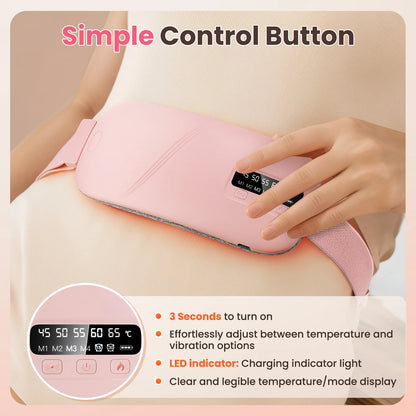 Menstrual Pain Relief Heating Belt – Hot Compress for Women