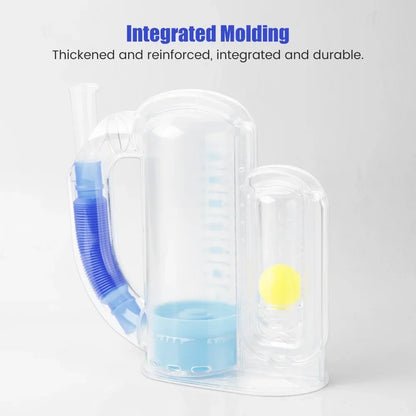 Breathing Trainer for Lungs – Adjustable Volume 300-3000cc, 3 Balls